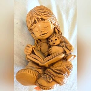 The rarest of Sweet Fannykins Bedtime Story sweet little girl reading a bedtime